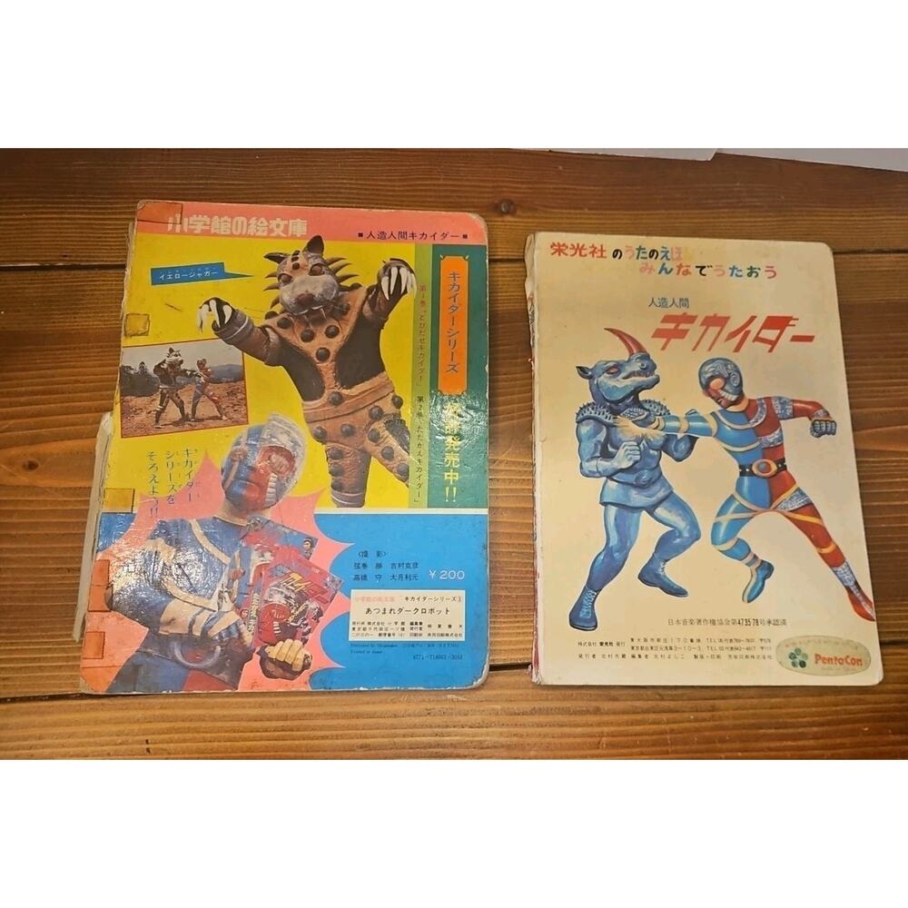 VTG Japanese Picture Books - Shogakukan Book & Eihosha's Songs & Picture Book